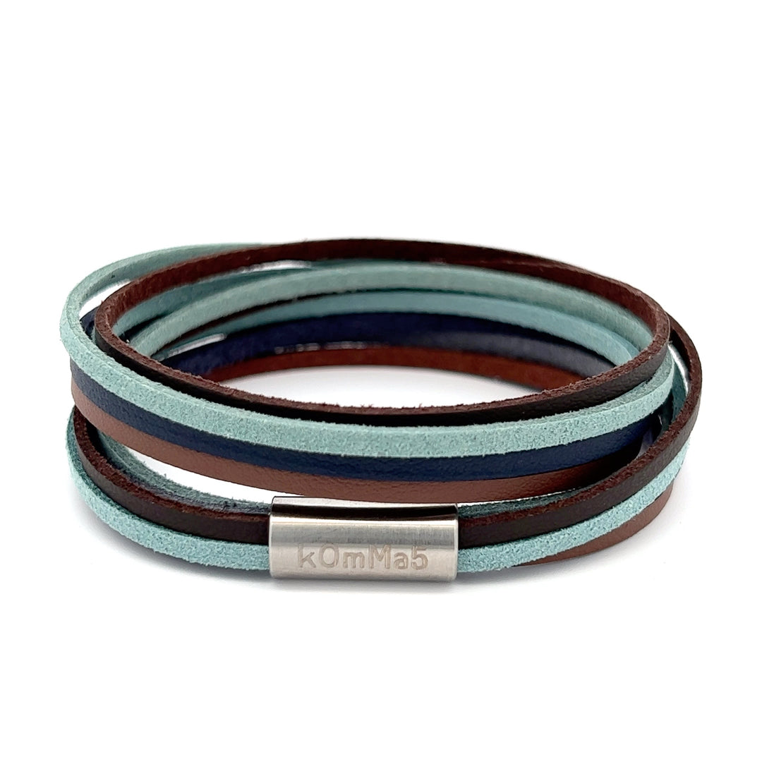 Michi kOmMa5 doppelt gewickeltes Armband