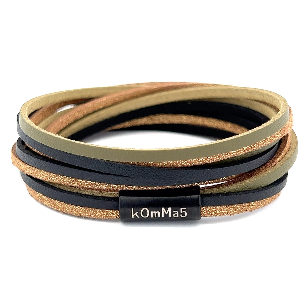 Orla kOmMa5 doppelt gewickeltes Armband