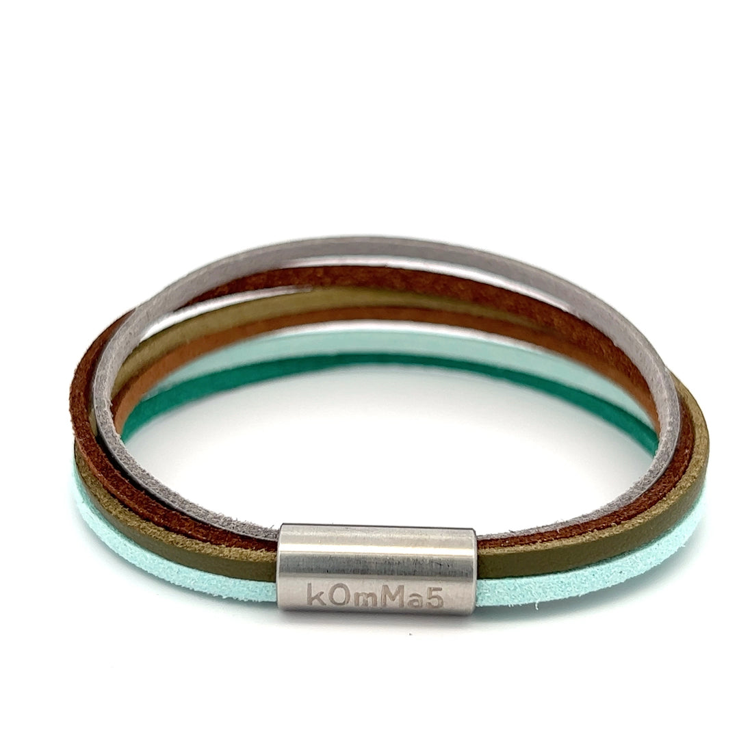 Peter-e kOmMa5 einfach gewickeltes Armband
