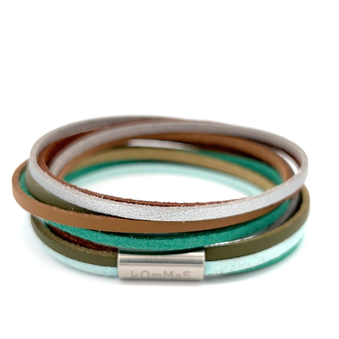 Peter kOmMa5 doppelt gewickeltes Armband