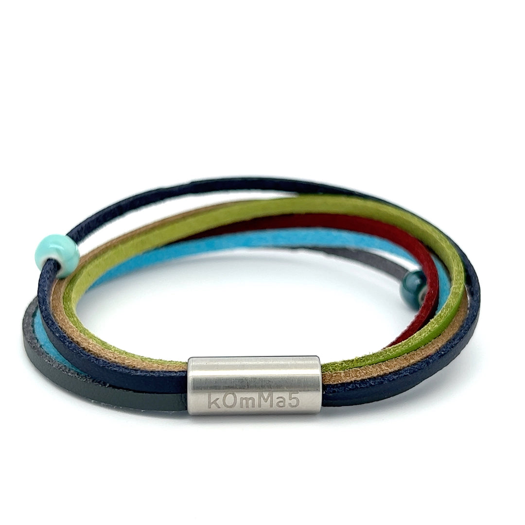 Vinschgau-e kOmMa5 einfach gewickeltes Armband