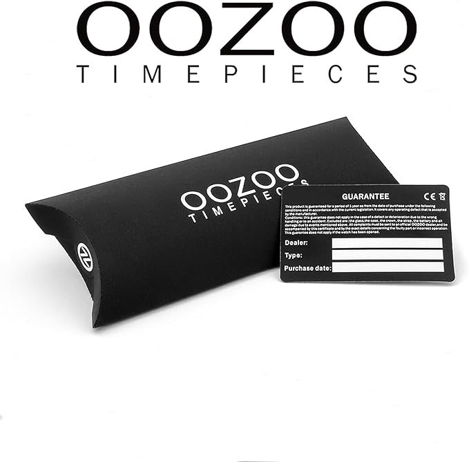 OOZOO C11153 Damenuhr Taupe/Roségold