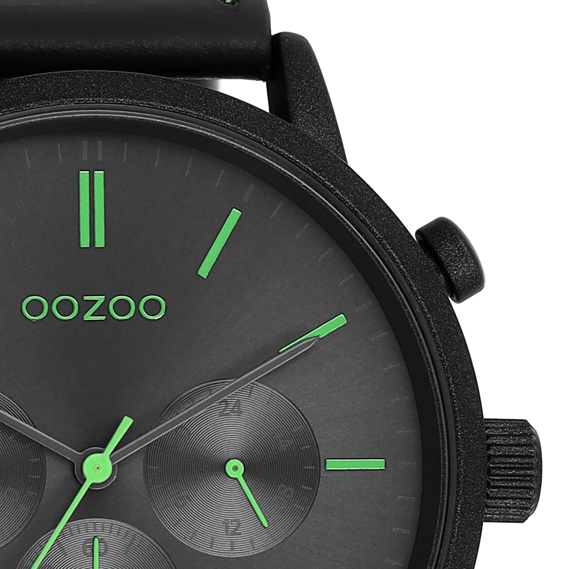 OOZOO Timepieces C11208 – Schwarze Uhr
