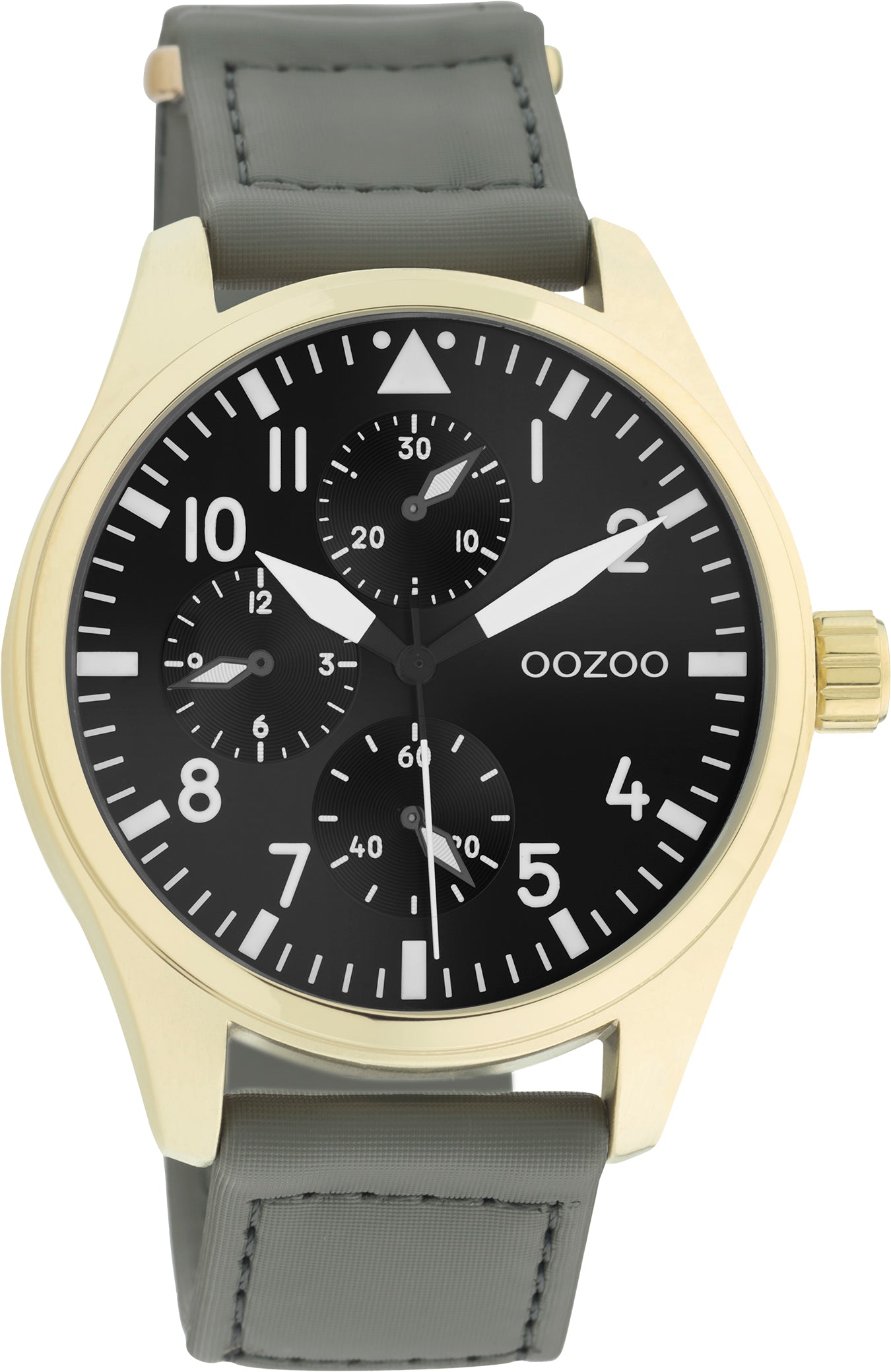 Oozoo Timepieces C11008 stone grey gold 42mm
