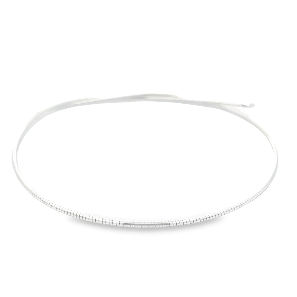 Silber Omega Reif  45 cm - 1,9 mm