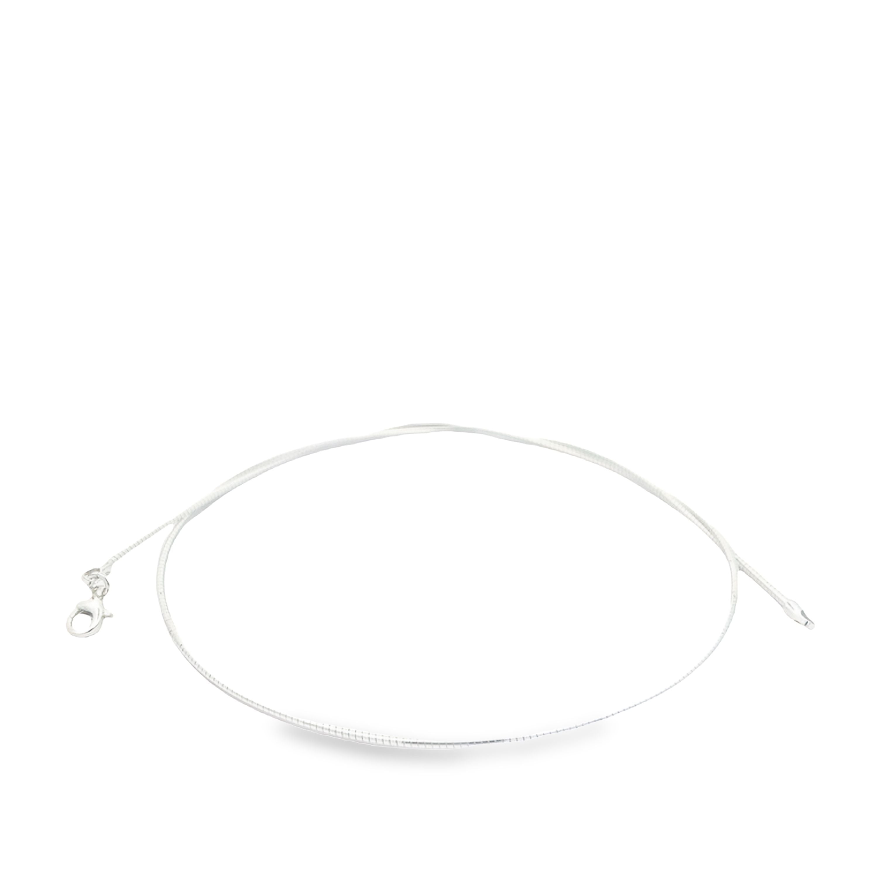 Silber Omega Reif 42 cm - 1,3 mm