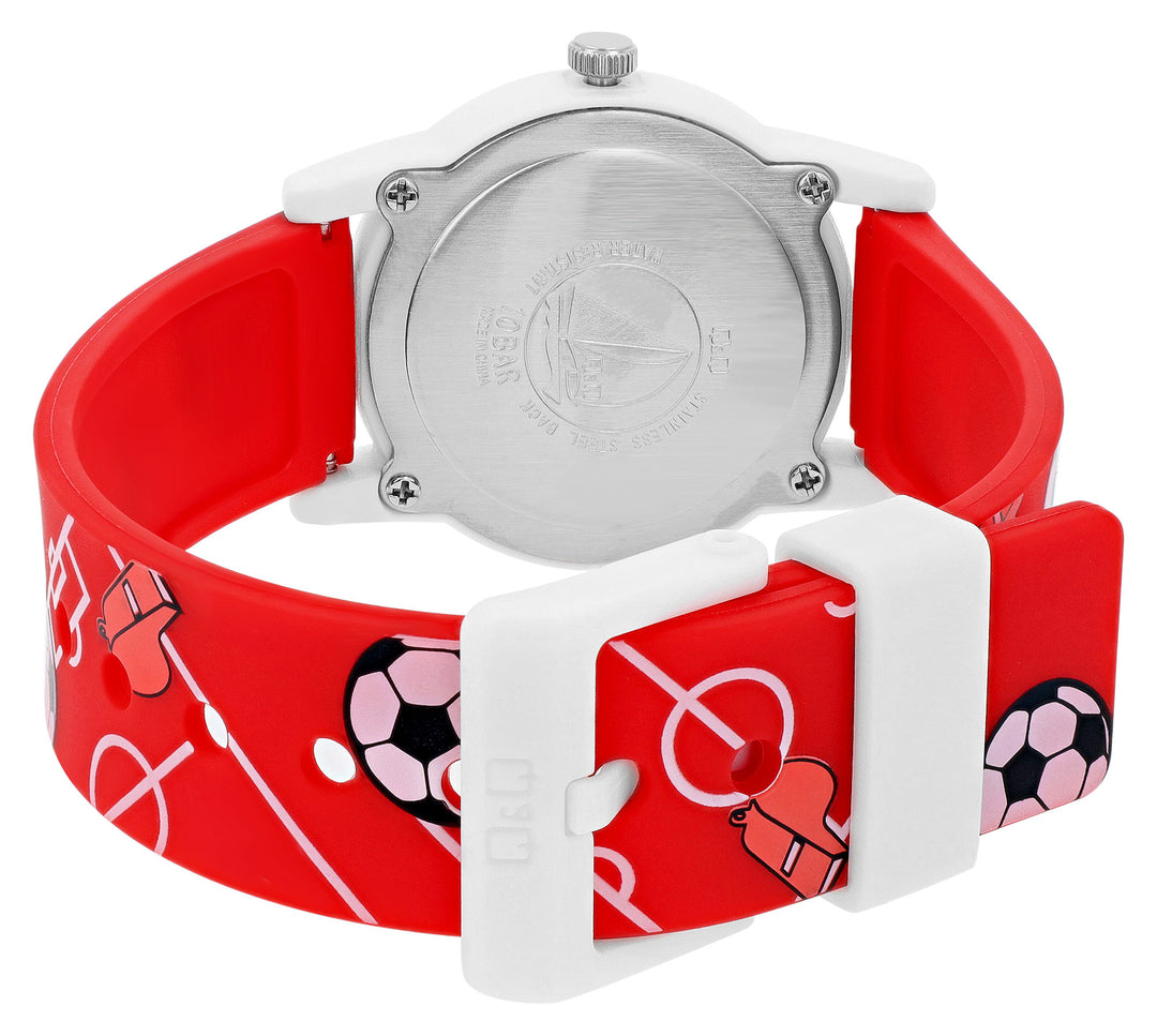 Q&Q Kinderuhr mit Silikonband,, 10 ATM wasserdicht