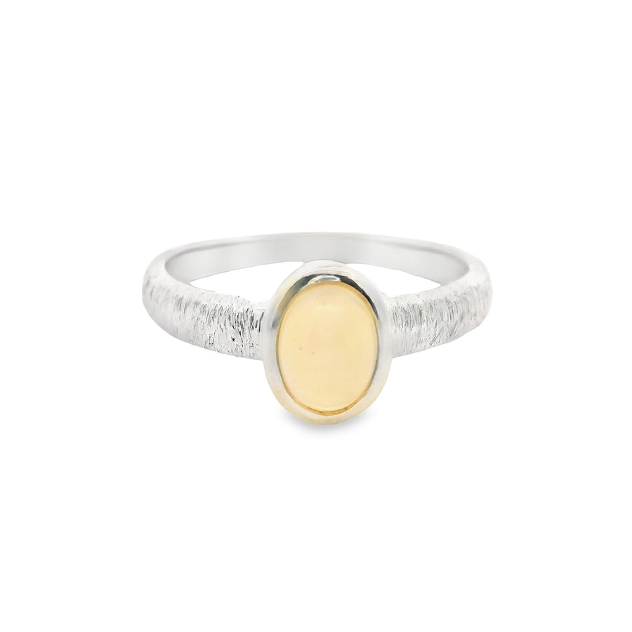 Äthiopischer Opal Silber Ring