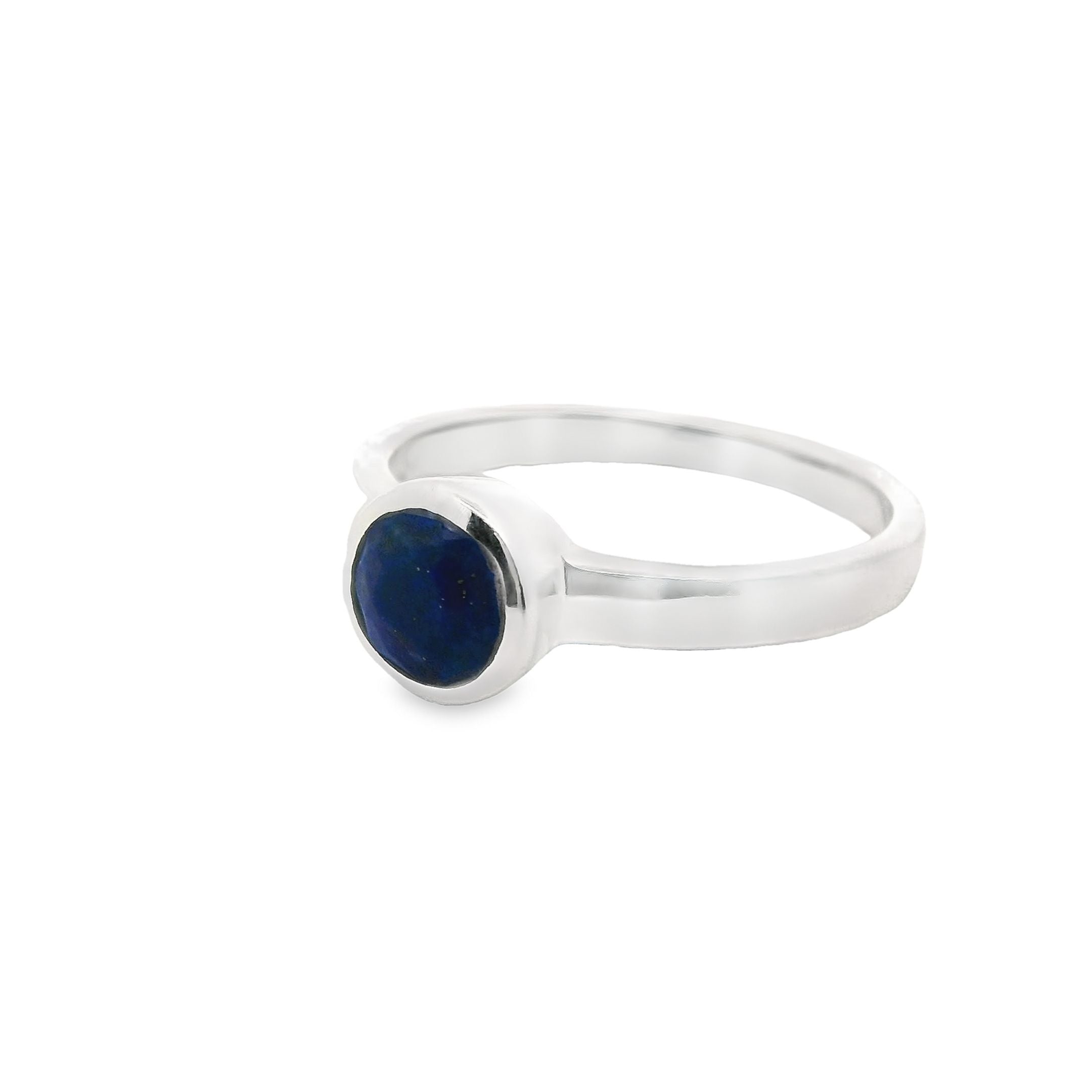 Lapis Silber Ring