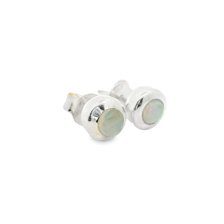Opal Silber Ohrstecker