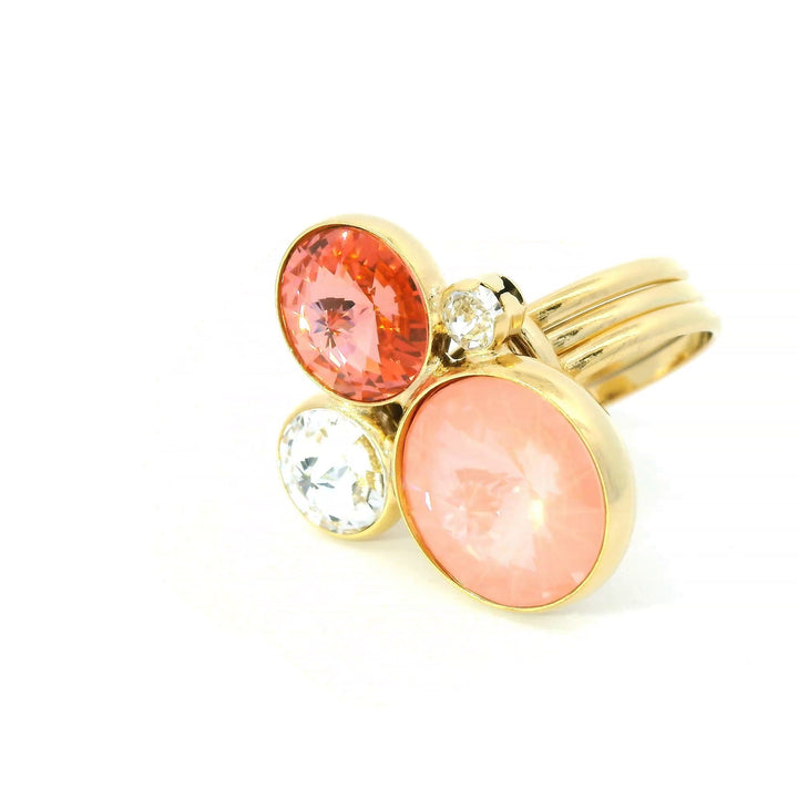 Pop Ring in Rose Peach