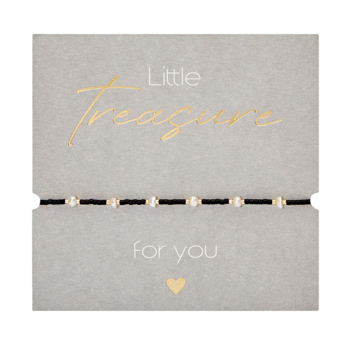 Armband - "Little Treasure" - schwarz