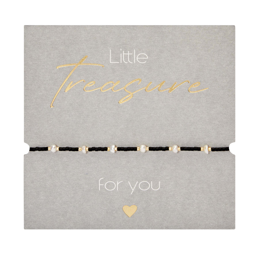 Armband - "Little Treasure" - schwarz