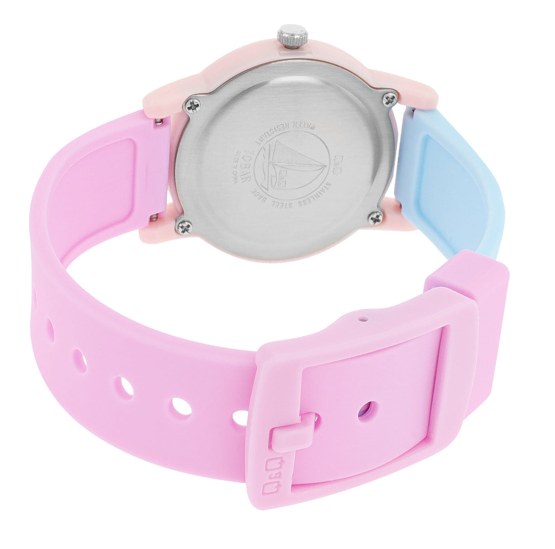 Q&Q Kinderuhr mit Silikonband,, 10 ATM wasserdicht