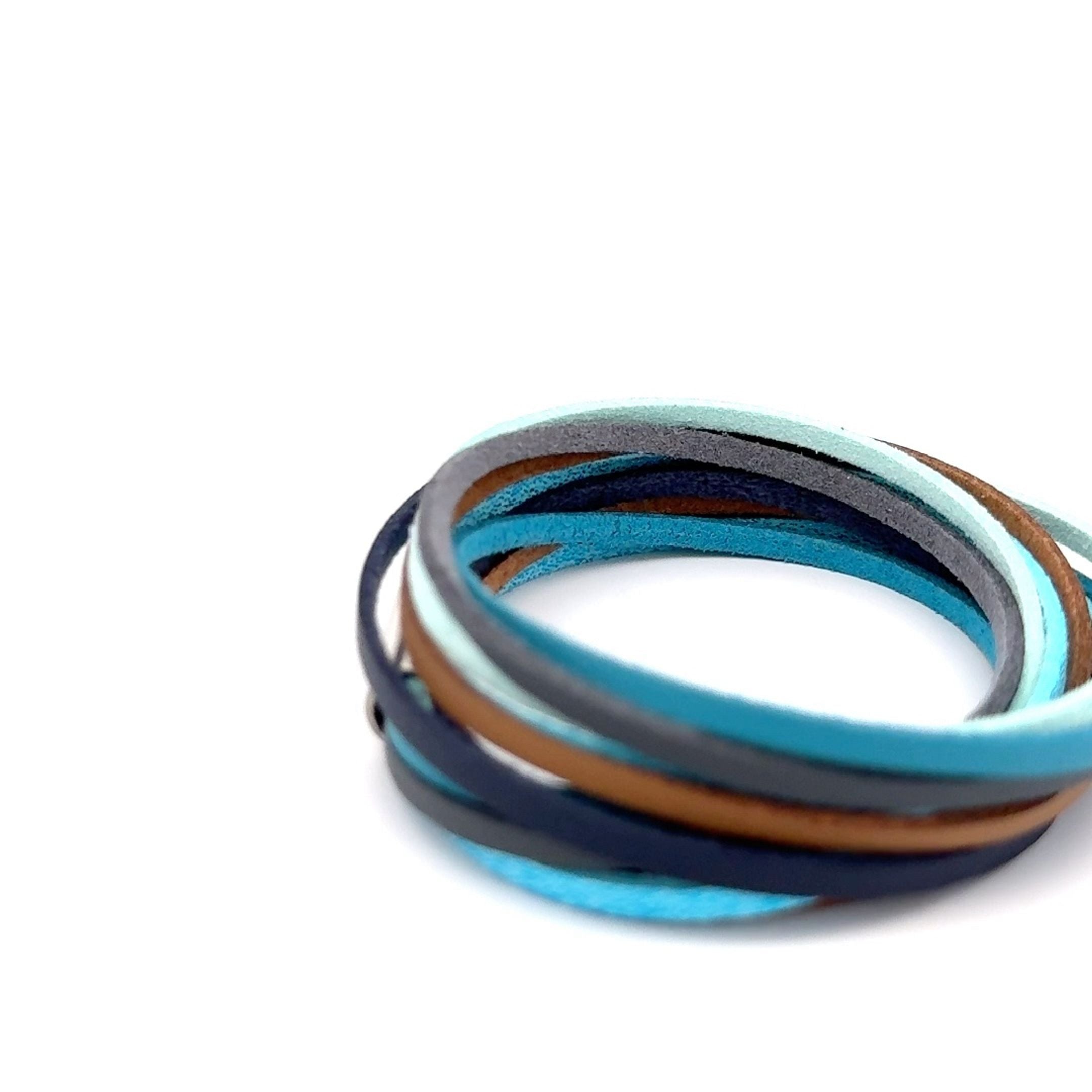 Peter kOmMa5 doppelt gewickeltes Armband