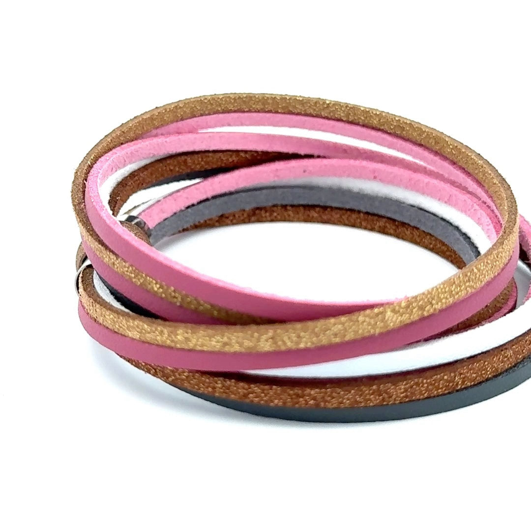 Madleen kOmMa5 doppelt gewickeltes Armband