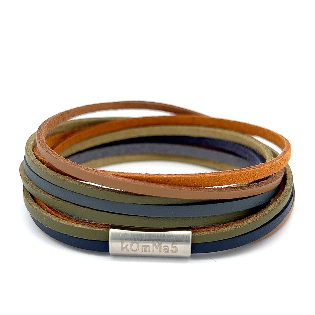 Bergliebe  kOmMa5 doppelt gewickeltes  Armband