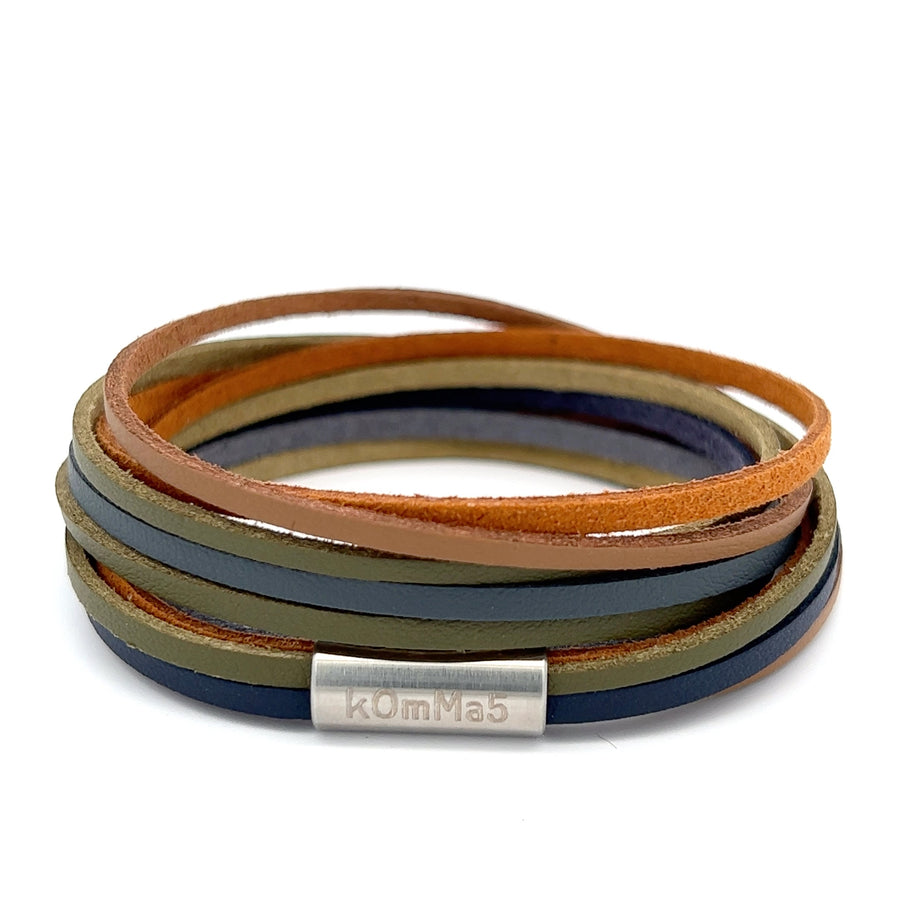 Bergliebe  kOmMa5 doppelt gewickeltes  Armband