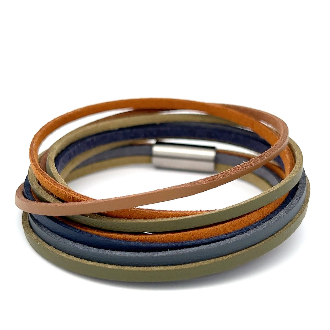 Bergliebe  kOmMa5 doppelt gewickeltes  Armband