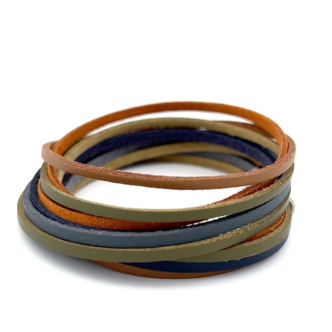 Bergliebe  kOmMa5 doppelt gewickeltes  Armband