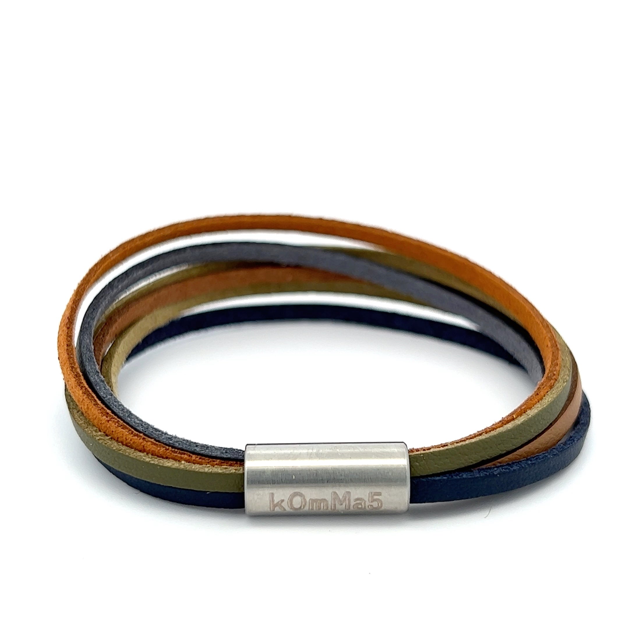 Bergliebe-e kOmMa5 einfach gewickeltes Armband