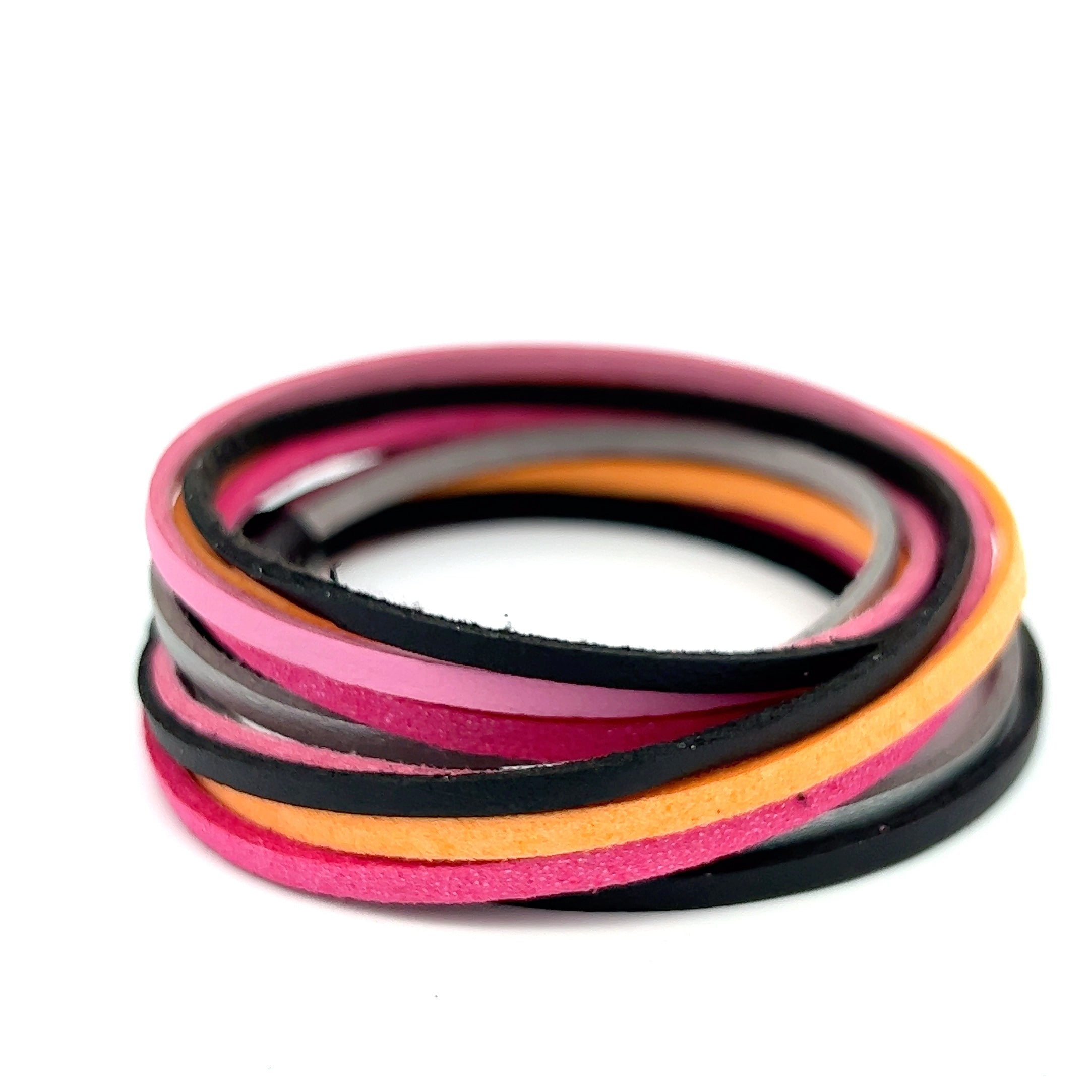Pinky kOmMa5 doppelt gewickeltes Armband