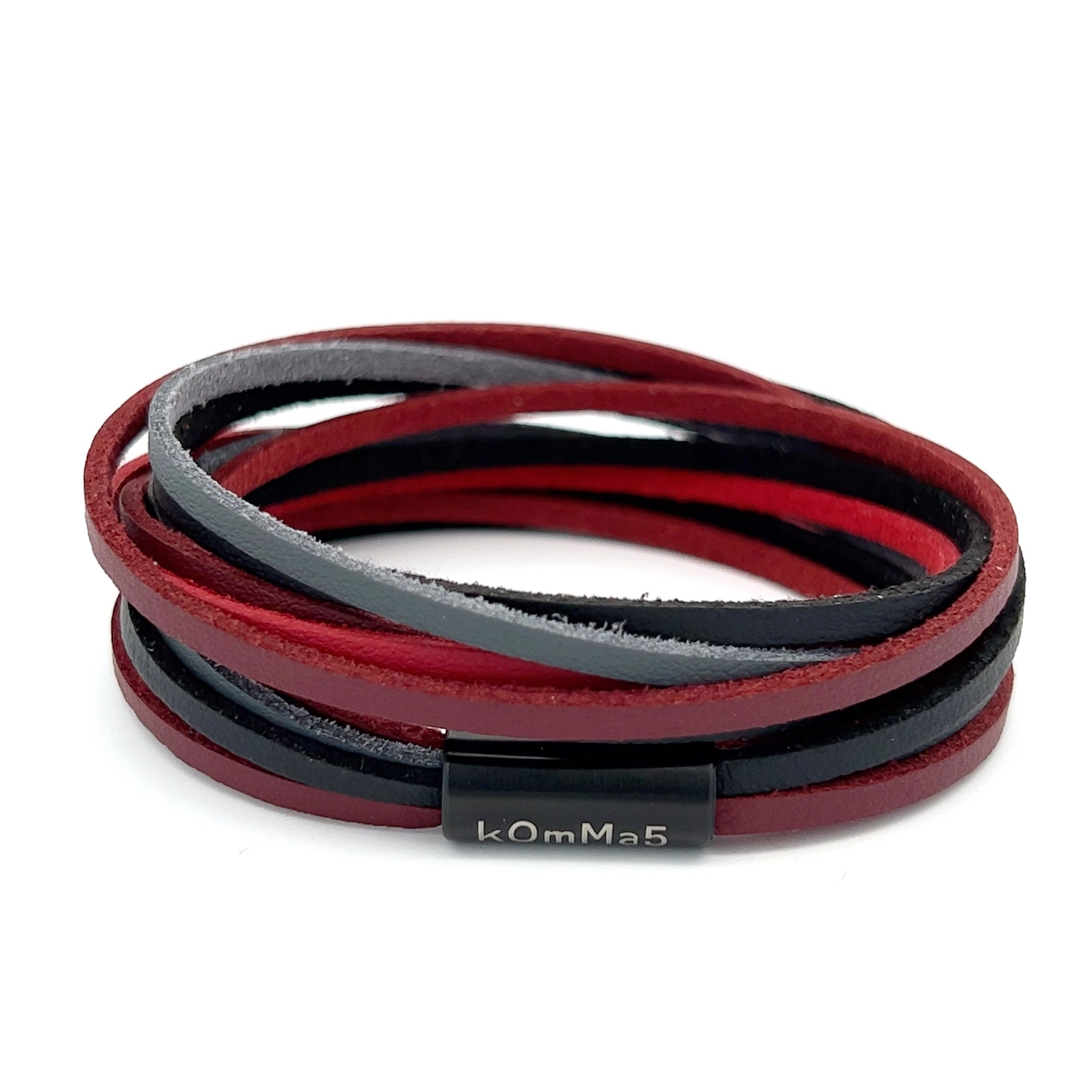 Willy kOmMa5 doppelt gewickeltes Armband