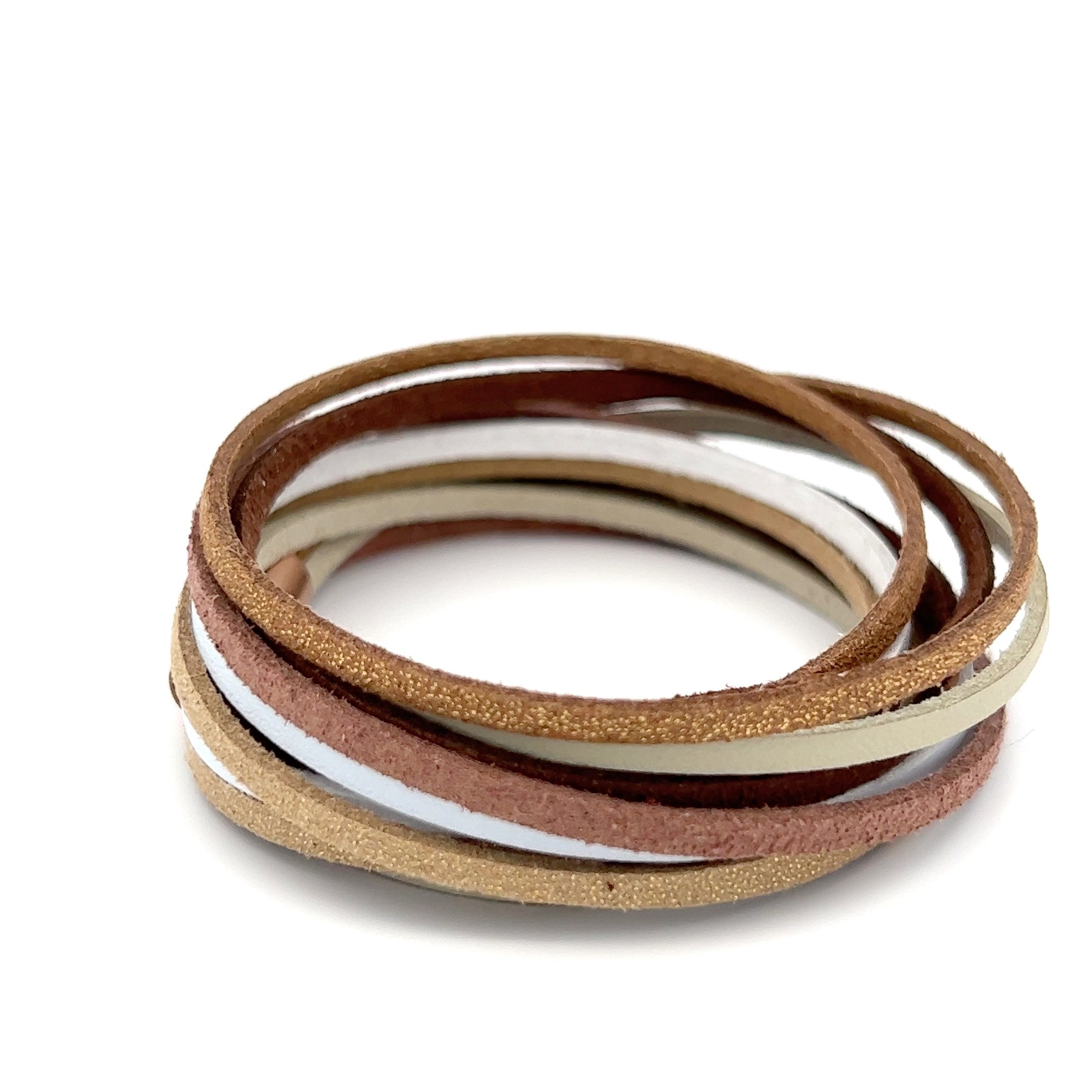 Betty kOmMa5 doppelt gewickeltes Armband