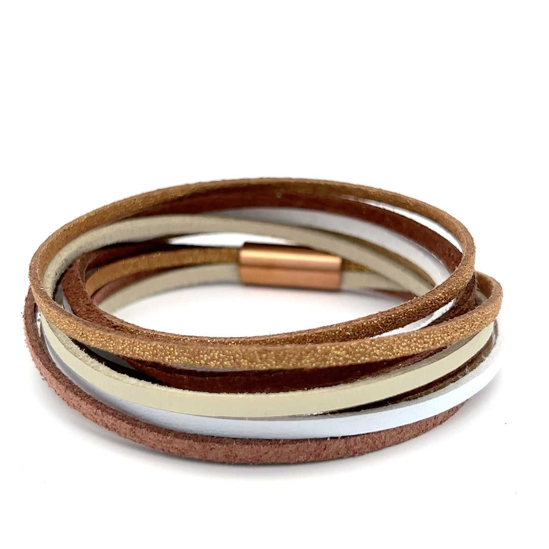 Betty  kOmMa5 doppelt gewickeltes Armband
