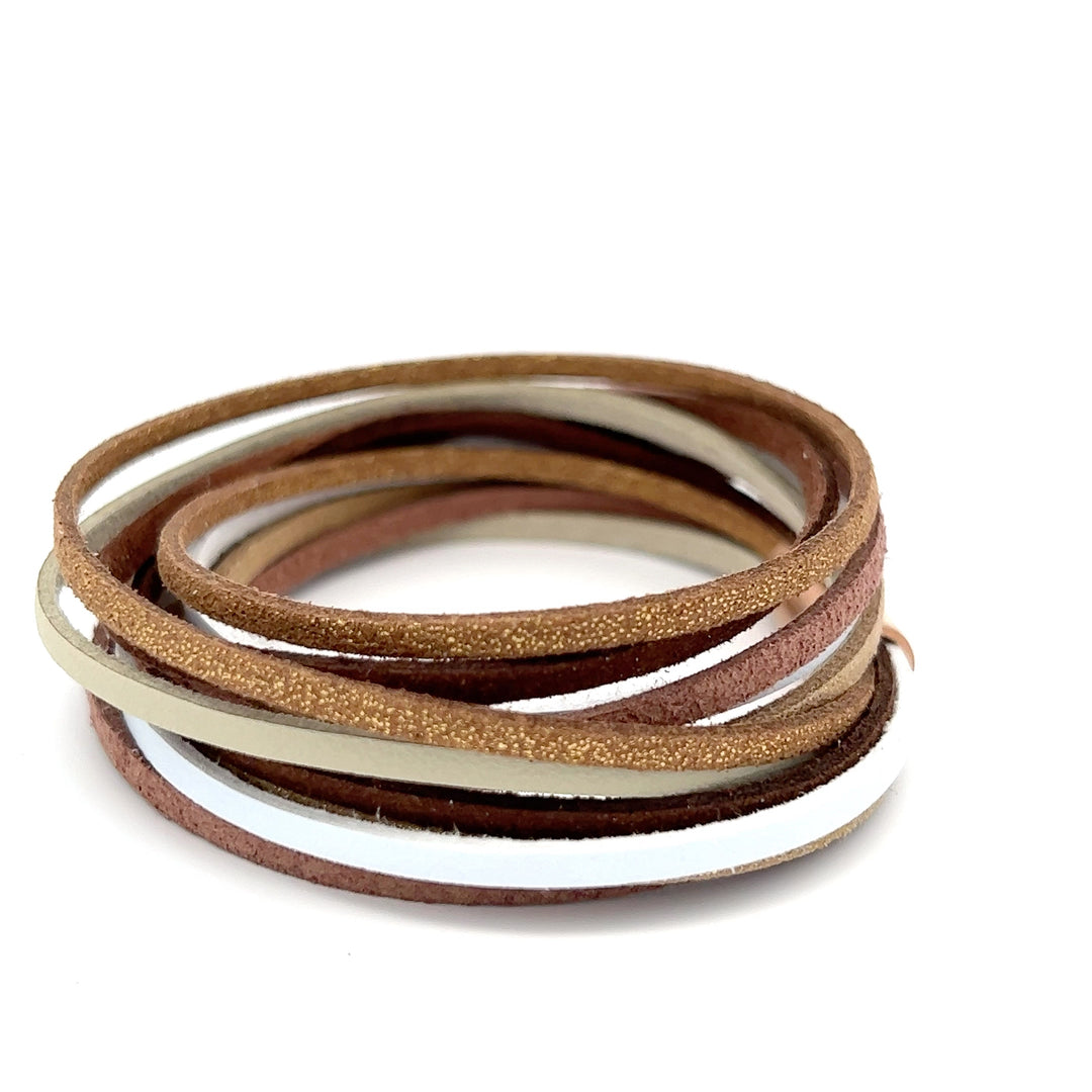 Betty  kOmMa5 doppelt gewickeltes Armband