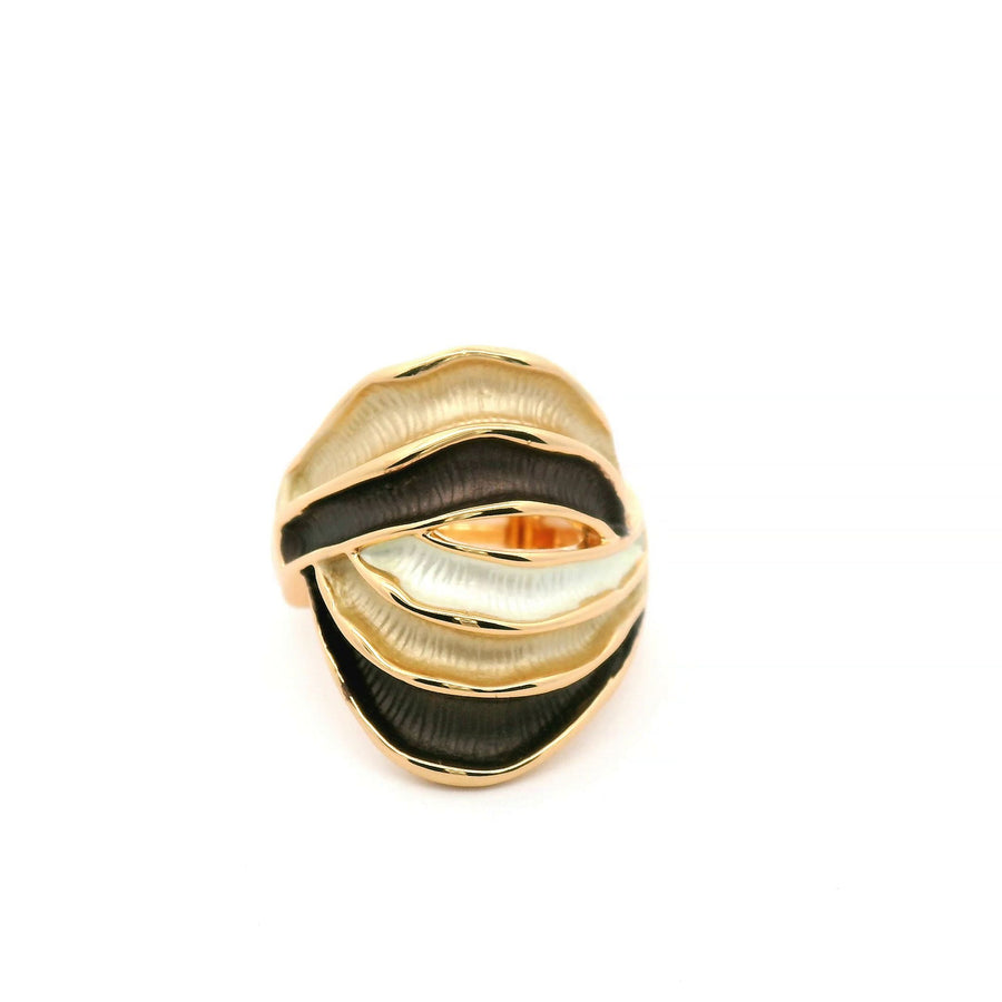 Caramel Ring, elastische Schiene