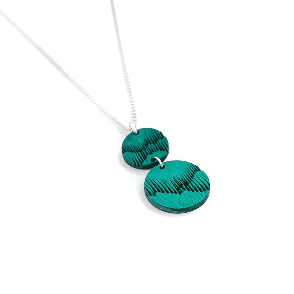 Northern Lights Kette in Arctical teal