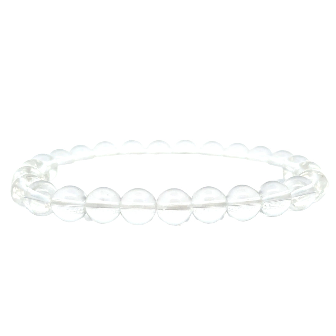 Bergkristall Kugelarmband 8 mm