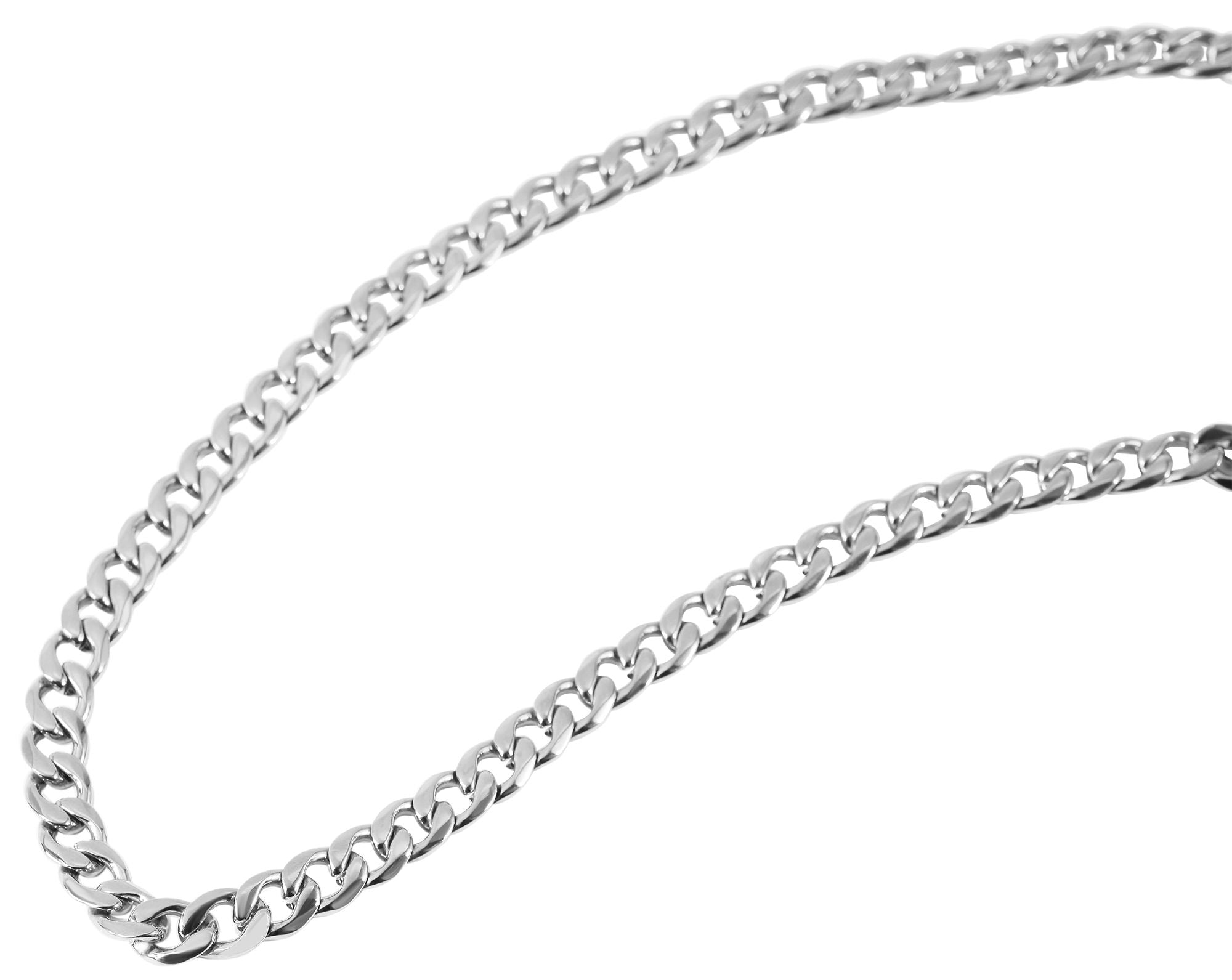 Akzent Panzerkette, Edelstahl, Breite 6mm, Stärke 3mm, Länge 61 cm