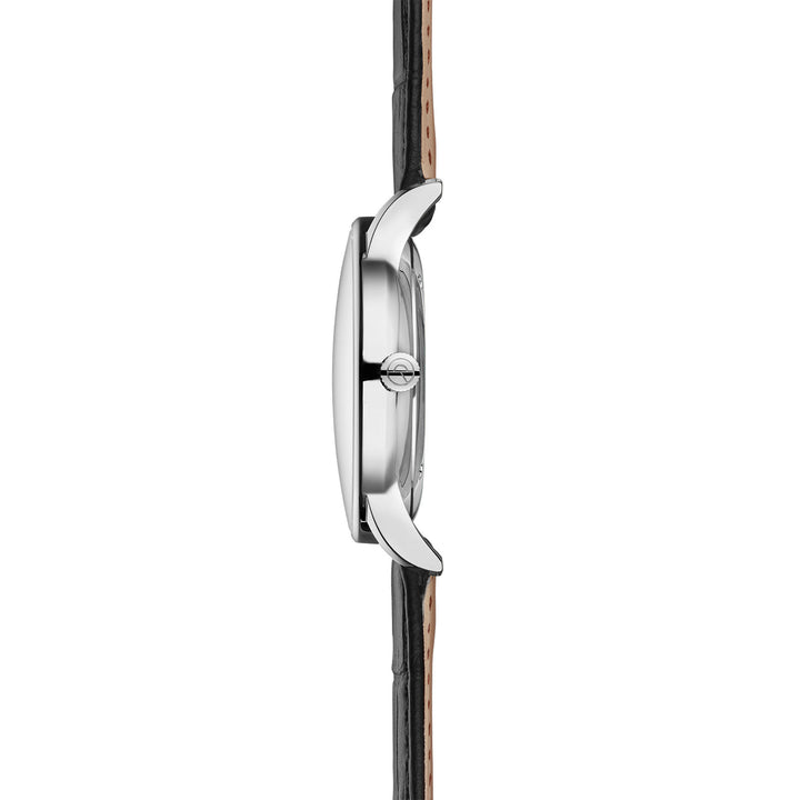 Naos türkis silber / Premium dunkelbraun - 38 mm Quarz