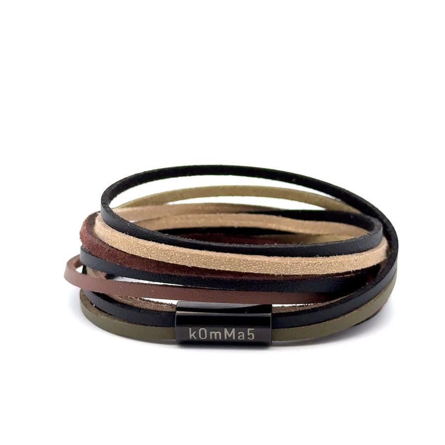 Wanderfux kOmMa5 doppelt gewickeltes Armband