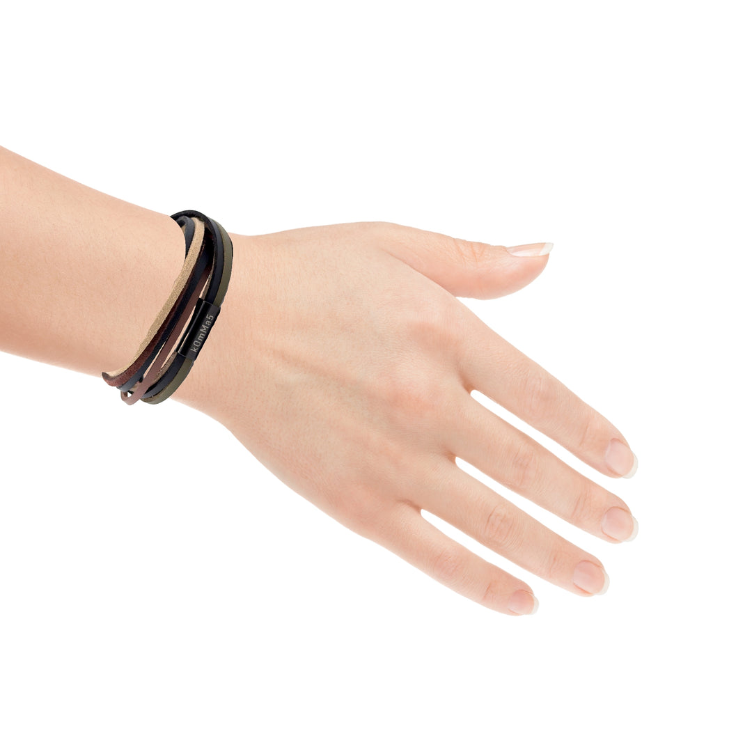 Wanderfux kOmMa5 doppelt gewickeltes Armband