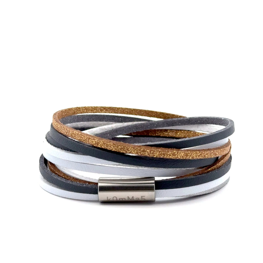 Gudi kOmMa5 doppelt gewickeltes Armband