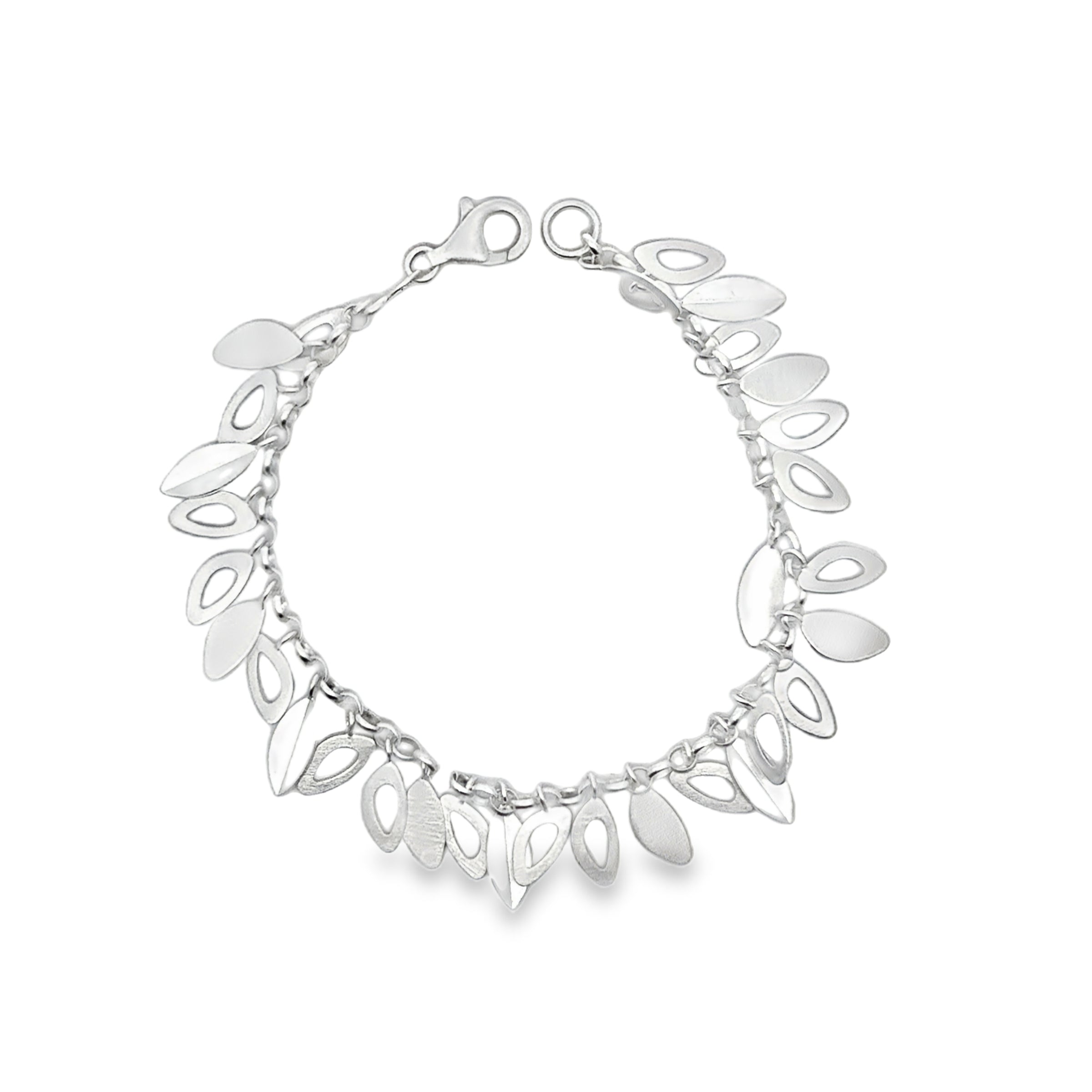 Silber Armband, matt