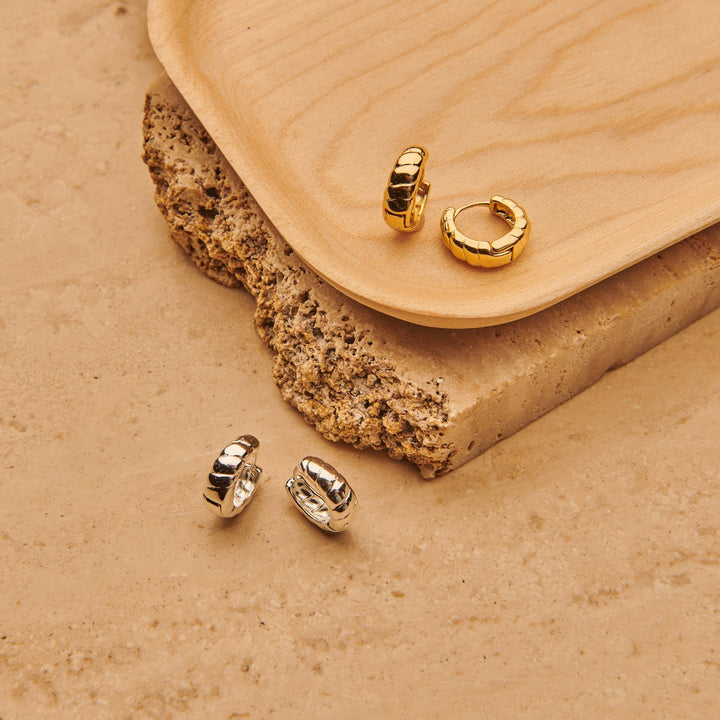 Ohrstecker vergoldet