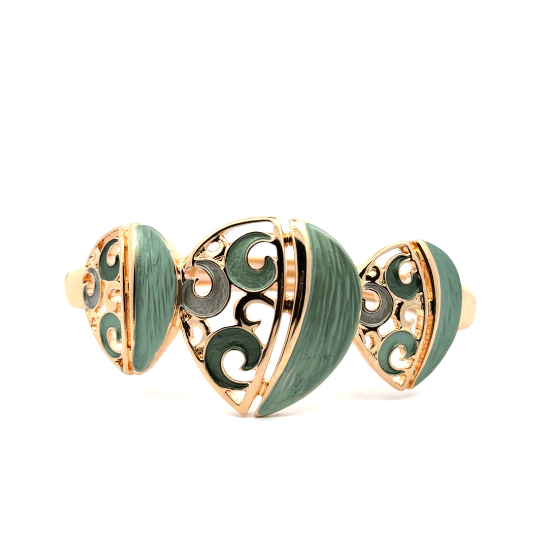 Bracciale elastico goccia ricciolo Bonsai