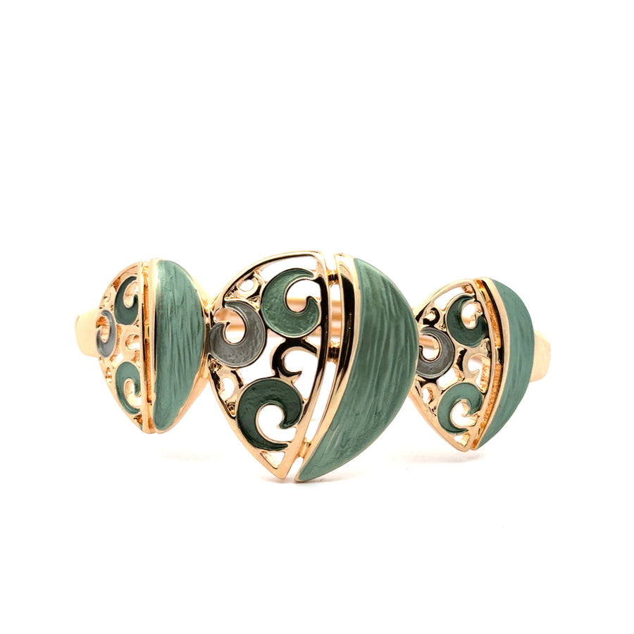 Bracciale elastico goccia ricciolo Bonsai