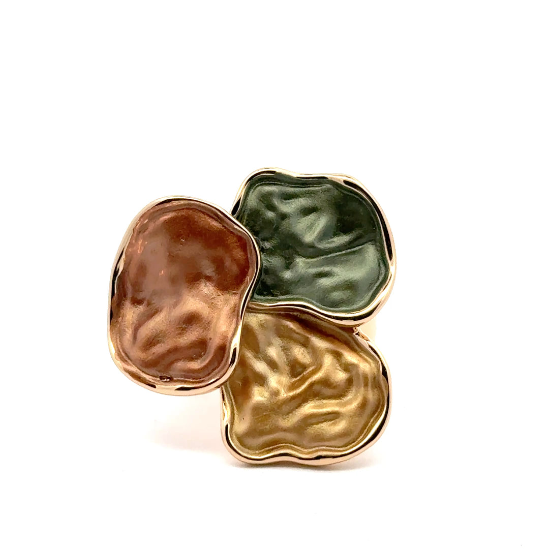 Anello elastico patchwork Foliage