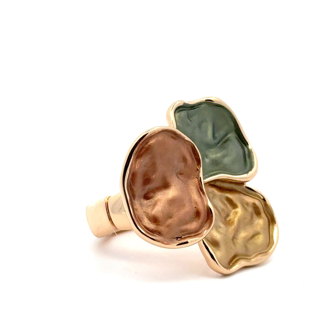 Anello elastico patchwork Foliage