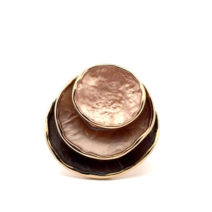 Anello elastico 3 dischi Cannella