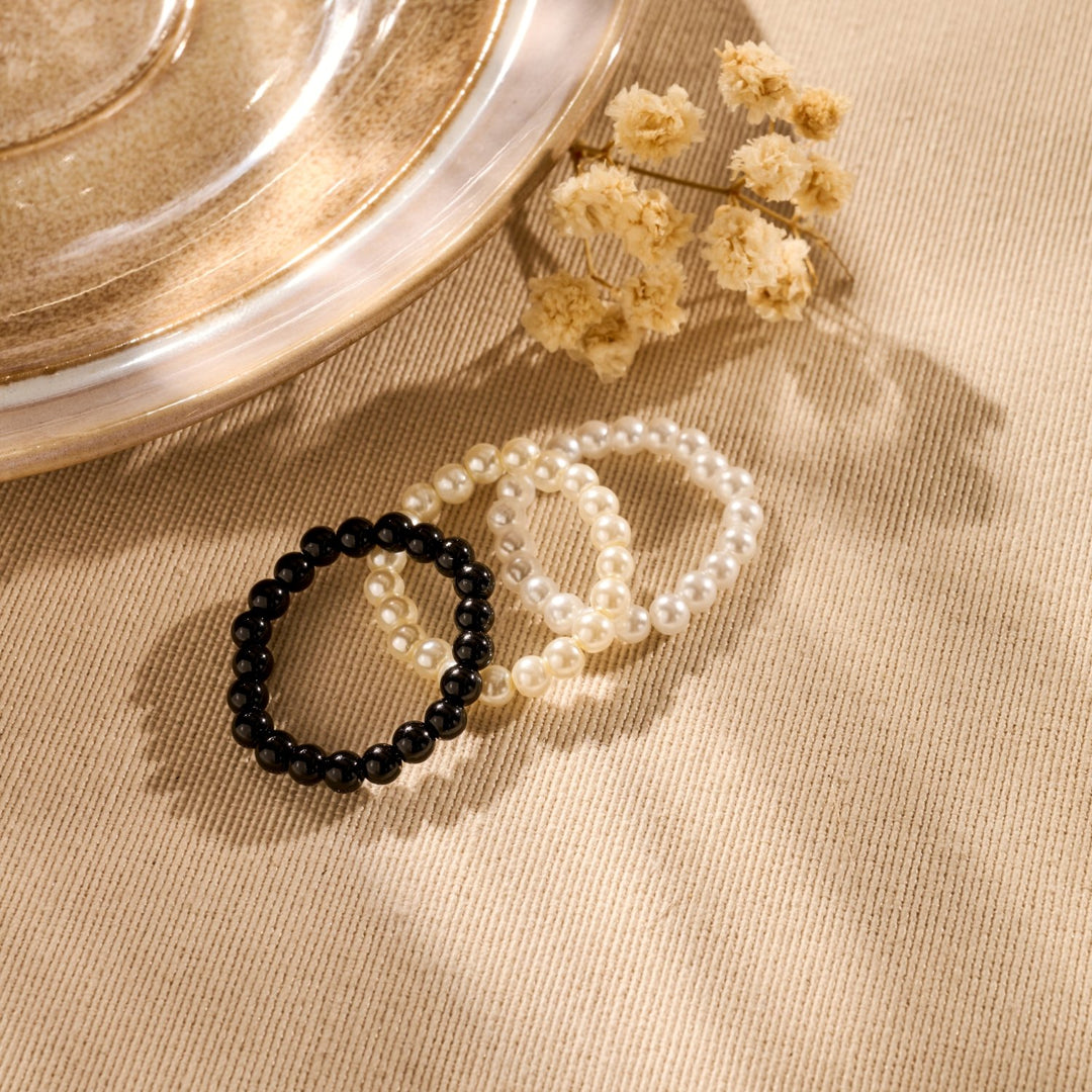 Ring Süsswasserperle elastisch Biba