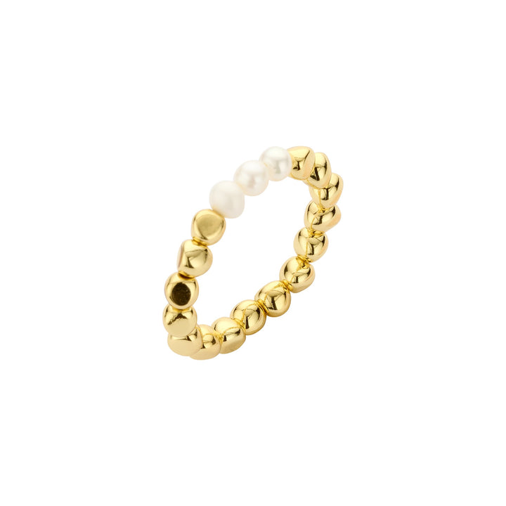 Ring elastisch mit Süsswasserperle Biba