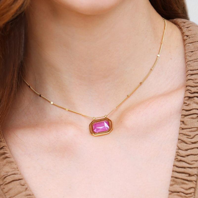 Pixels Flarelle Necklace