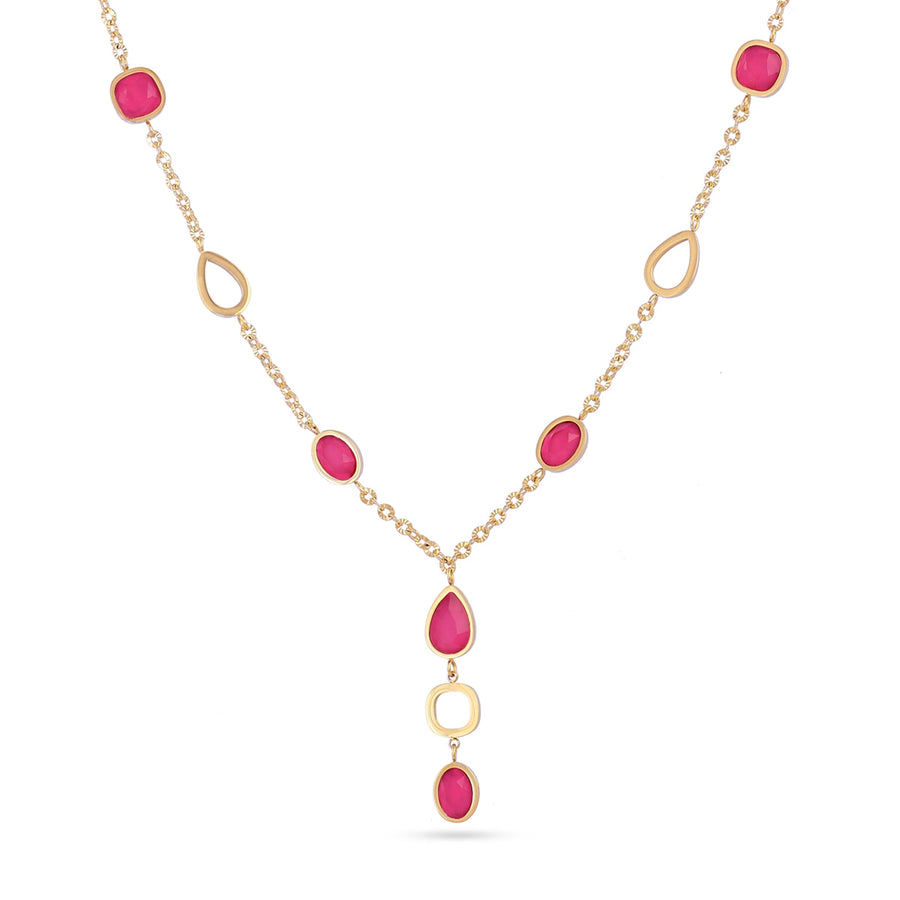Drops Zinnia necklace