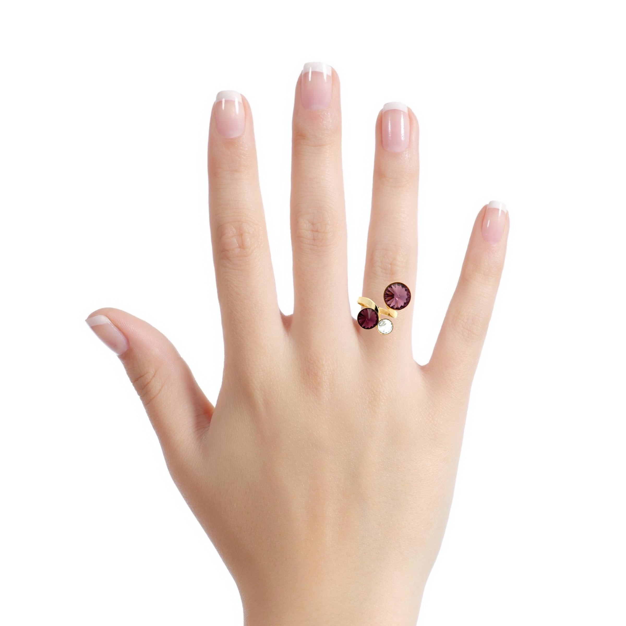 Anitque Pink Mix Ring Melissa